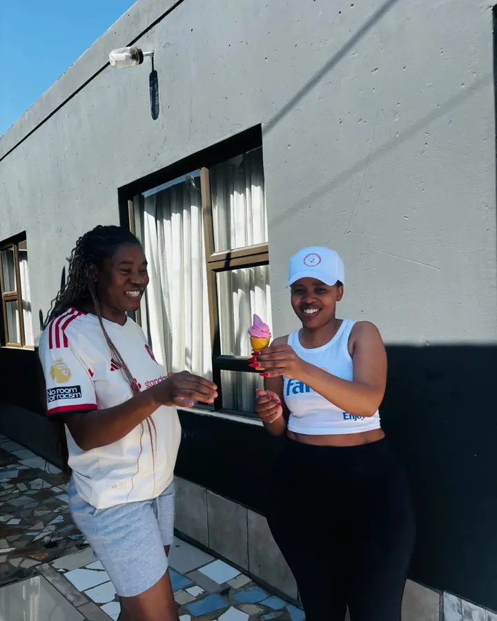 A soft-serve ice cream being handed over at a Sedi Events station
